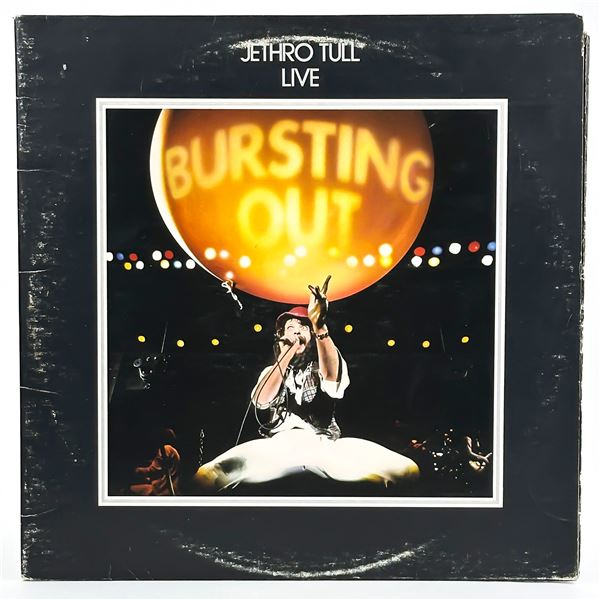 JETHRO TULL LIVE - BURSTING OUT - 2X VINYL LP RECORD