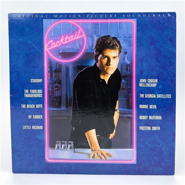 COCKTAIL MOTION PICTURE SOUNDTRACK VINYL RECORD