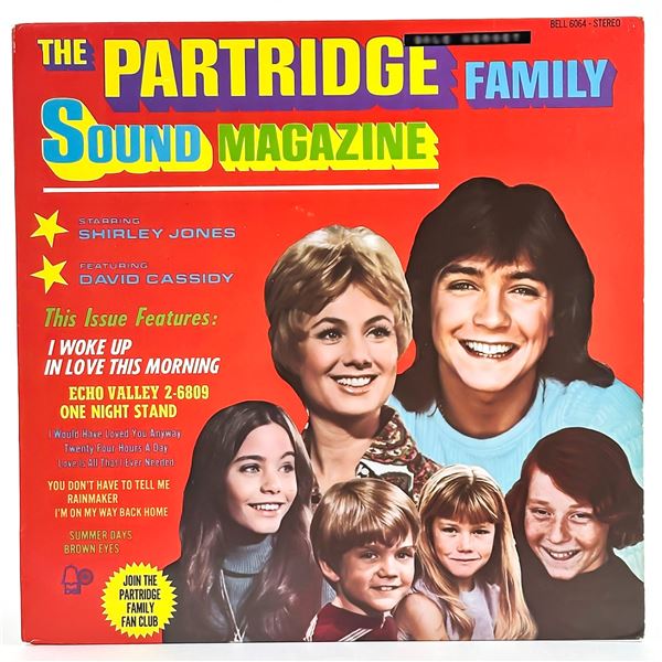THE PARTRIDGE FAMILY SOUND MAGAZINE LP RECORD