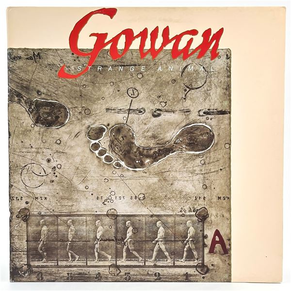 GOWAN - STRANGE ANIMAL - VINYL LP RECORD ALBUM