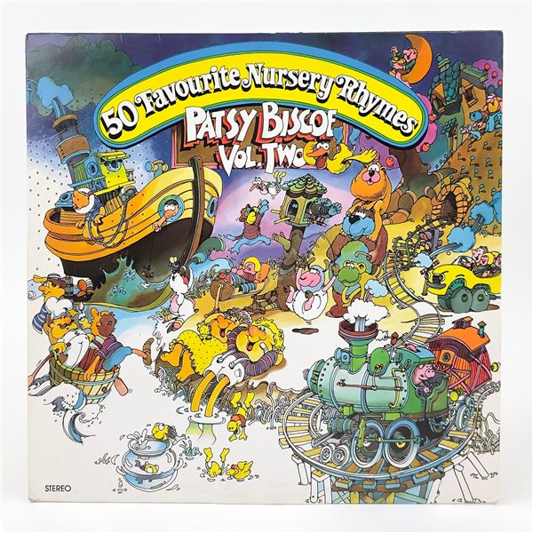 PATSY BISCOE NURSERY RHYMES VOL. TWO - LP RECORD