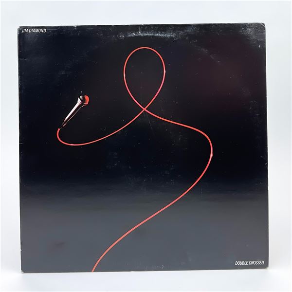 JIM DIAMOND DOUBLE CROSSED VINYL PROMO RECORD