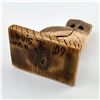 Image 8 : HAND CARVED OWL SCULPTURE FIGURINE - LOUIS K. ‘07
