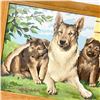 Image 2 : 70'S ERA GERMAN SHEPHERD DOGS PAINT BY NUMBER