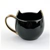Image 3 : PAIR OF PINKY UP CERAMIC CAT COFFEE TEA CUPS MUGS