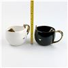 Image 9 : PAIR OF PINKY UP CERAMIC CAT COFFEE TEA CUPS MUGS