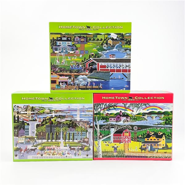 3 HERONIM HARRY WYSOCKI 1000 PC JIGSAW PUZZLES