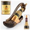 Image 1 : VTG WOODEN DUTCH CLOG SHOE WINE BOTTLE HOLDER