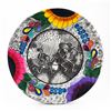 Image 1 : TALAVERA DAY OF THE DEAD FOLK ART POTTERY PLATE