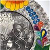 Image 3 : TALAVERA DAY OF THE DEAD FOLK ART POTTERY PLATE