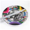 Image 5 : TALAVERA DAY OF THE DEAD FOLK ART POTTERY PLATE
