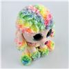 Image 4 : TY BEANIE BOOS PLUSH POODLE TOY DOG - RAINBOW