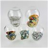 Image 9 : SET OF 5 STEMLESS GLASSES - DOG & CAT ILLUSTRATIONS