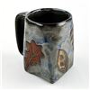 Image 3 : COLLECTIBLE MARA STONEWARE COFFEE MUG - LEAVES