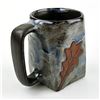 Image 8 : COLLECTIBLE MARA STONEWARE COFFEE MUG - LEAVES