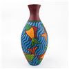 Image 6 : FLOWER VASE SCULPTURE - PATTACHITRA STYLE FISH ART