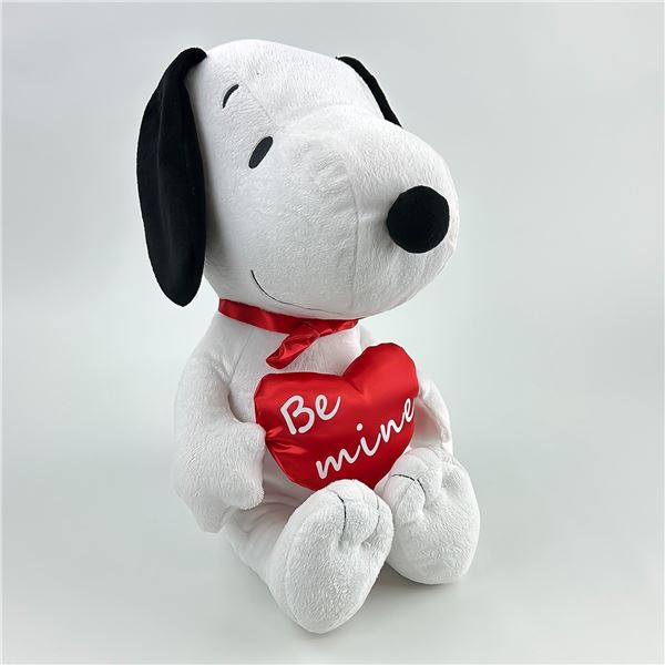 PEANUTS 2016 PLUSH SNOOPY VALENTINES BE MINE TOY