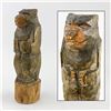 Image 1 : RUSTIC HAND MADE BEAR WOOD CARVING SCULPTURE
