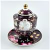 Image 12 : GRACE TEAWARE PEACOCK LOTUS GARDEN TEAPOT SET