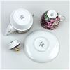 Image 16 : GRACE TEAWARE PEACOCK LOTUS GARDEN TEAPOT SET