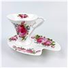 Image 4 : VTG 1980’S ERA ROYAL ELFREDA TEA CUP & SAUCER SETS
