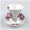 Image 7 : VTG 1980’S ERA ROYAL ELFREDA TEA CUP & SAUCER SETS