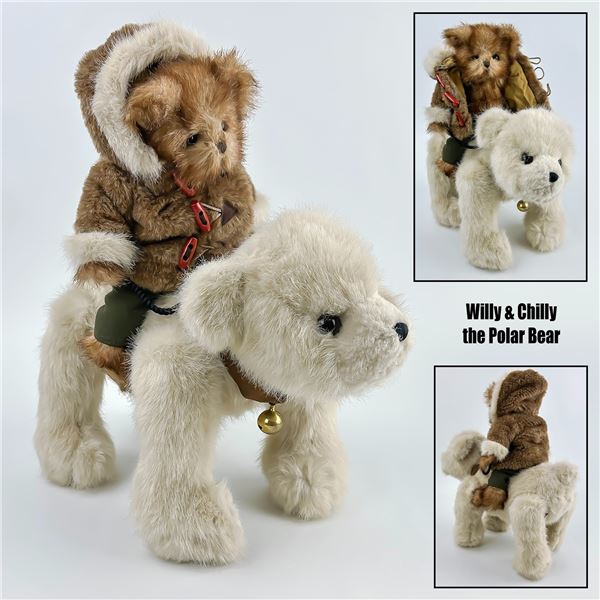 BEARINGTON COLLECTION - WILLY & CHILLY POLAR BEAR