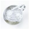 Image 7 : HAND BLOWN GLASS CURLING STONE PAPERWEIGHT