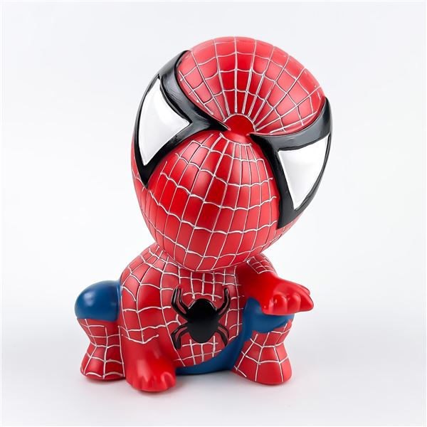 BABY SPIDER-MAN COMIC CHARACTER COIN PIGGY BANK