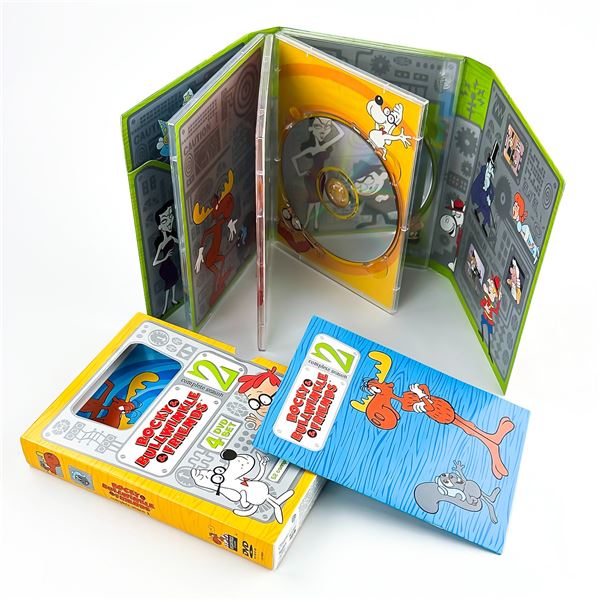 ROCKY & BULLWINKLE & FRIENDS SEASON 2 - 4 DVD SET