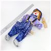 Image 11 : PORCELAIN CLOWN MARIONETTE STYLE DOLL ON SWING