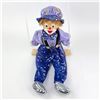 Image 4 : PORCELAIN CLOWN MARIONETTE STYLE DOLL ON SWING