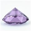 Image 2 : 4” AMETHYST DIAMOND SHAPED JEWEL PAPERWEIGHT
