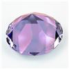 Image 3 : 4” AMETHYST DIAMOND SHAPED JEWEL PAPERWEIGHT