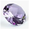 Image 4 : 4” AMETHYST DIAMOND SHAPED JEWEL PAPERWEIGHT
