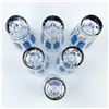 Image 10 : VTG ROYAL BLUE ANCHOR HOCKING TUMBLER GLASSES