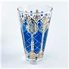 Image 5 : VTG ROYAL BLUE ANCHOR HOCKING TUMBLER GLASSES