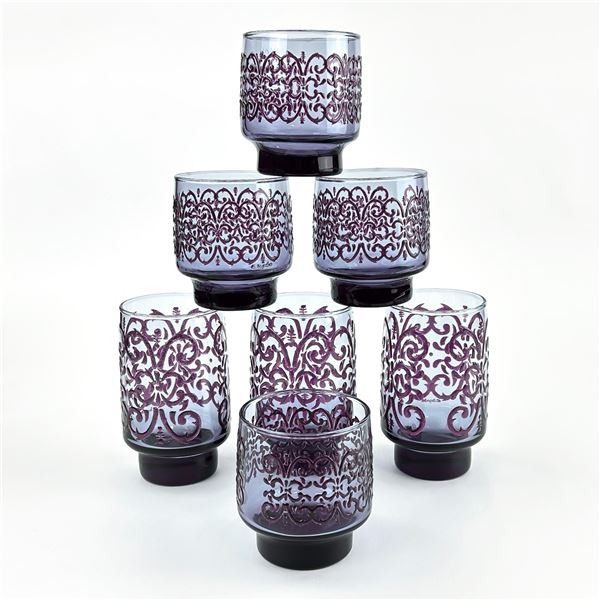 VINTAGE MID CENTURY MODERN LIBBEY PRADO GLASSES