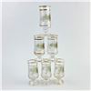 Image 9 : VINTAGE DECOR CRISTALLERIE CORDIAL GLASSES - ITALY