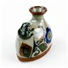 Image 7 : TONALA MEXICAN POTTERY - FROG BUD FLOWER VASE