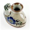Image 8 : TONALA MEXICAN POTTERY - FROG BUD FLOWER VASE