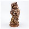 Image 2 : VTG 70’S ERA GREAT HORNED OWL CERAMIC SCULPTURE