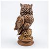 Image 5 : VTG 70’S ERA GREAT HORNED OWL CERAMIC SCULPTURE