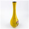 Image 4 : YELLOW LACQUERWARE VASE SCULPTURE - VIETNAM