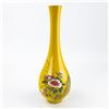 Image 5 : YELLOW LACQUERWARE VASE SCULPTURE - VIETNAM