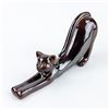 Image 1 : MCM CERAMIC STRETCHED CAT FIGURINE SCULPTURE