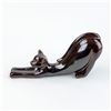 Image 2 : MCM CERAMIC STRETCHED CAT FIGURINE SCULPTURE