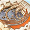 Image 3 : BONIS POTTERY PLATE - HAND MADE IN RHODES GREECE