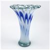 Image 2 : VTG HAND BLOWN STUDIO ART GLASS VASE SCULPTURE