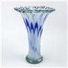 Image 3 : VTG HAND BLOWN STUDIO ART GLASS VASE SCULPTURE
